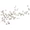 RoomMates Silver Dollar Branch Peel & Stick Giant Wall Decal